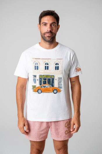 The Orange Porsche